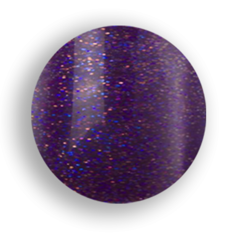 Lila Glitter Dorado