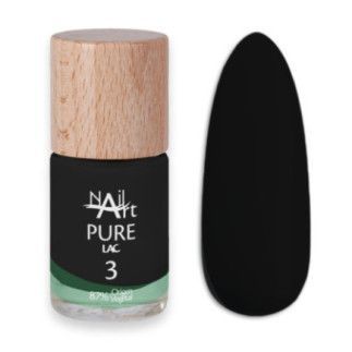 PURE LAC 3 Negro Esmaltes Naturales 87%