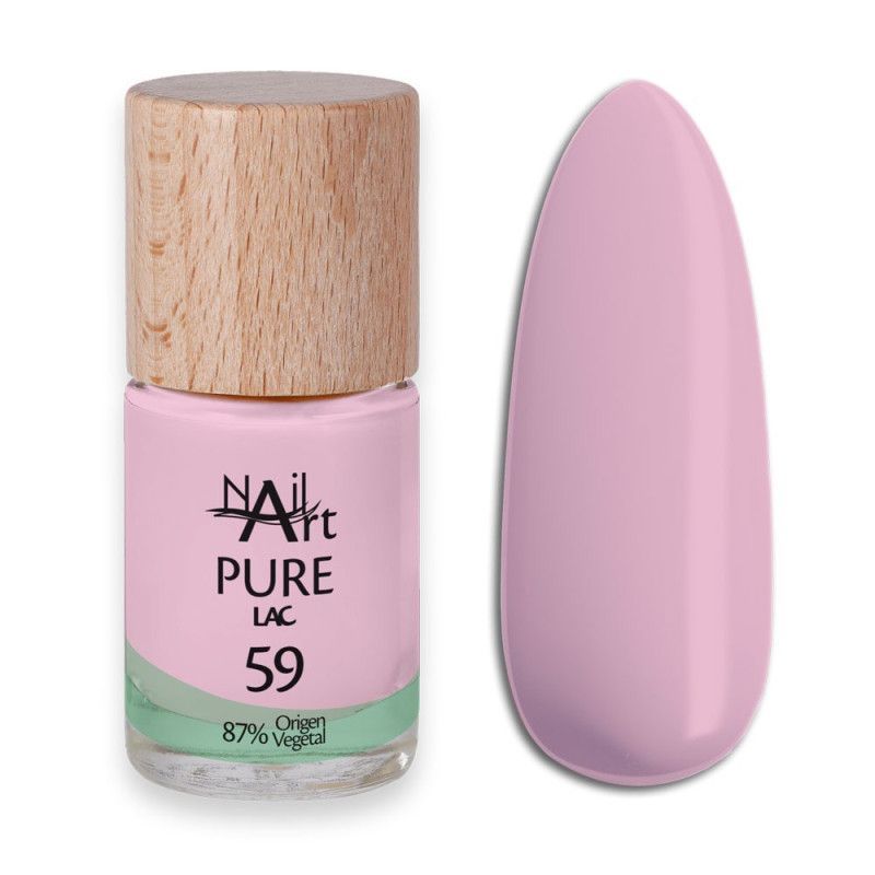PURE LAC 59 Rosa Crema Esmaltes Naturales 87%