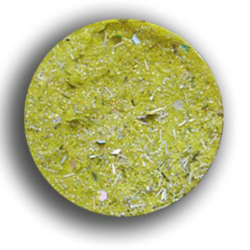 Verde Lima Glitter Maravilla