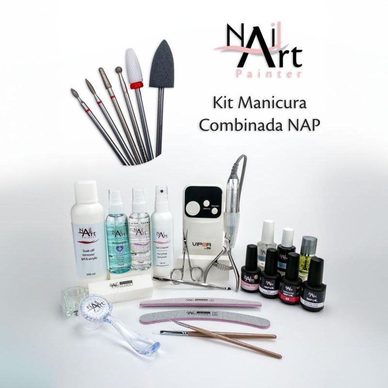 Curso Manicura Combinada con Nivelación NAP + Kit Material Completo Curso Manicura Combinada con Nivelación NAP + Kit Material Completo