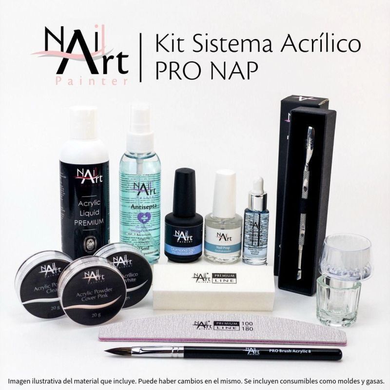 Curso Sistema de Sistema Acrílico PRO NAP + Kit Material Completo