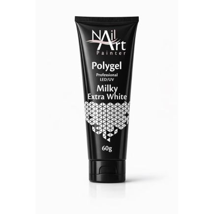 Polygel Milky Extra White 60g