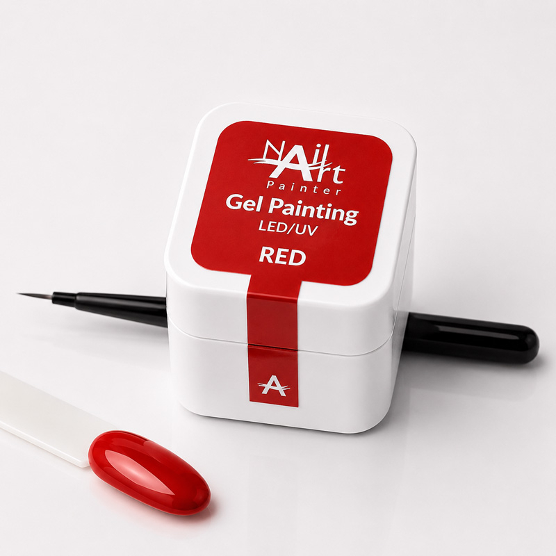 UV-Gel Painting Red
