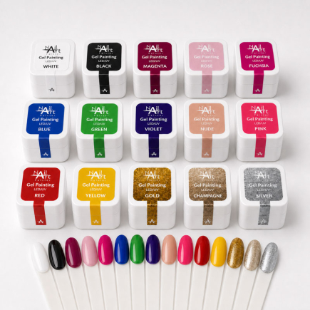 UV-Gel Painting Professional Pack - 15 Colores
