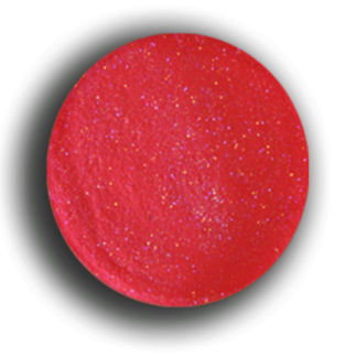Rojo Translúcido Glitter