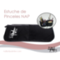 Estuche de Pinceles Plegable con Soporte