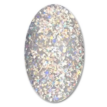 Glam Glitter 1 Holo Silver NAP LAC