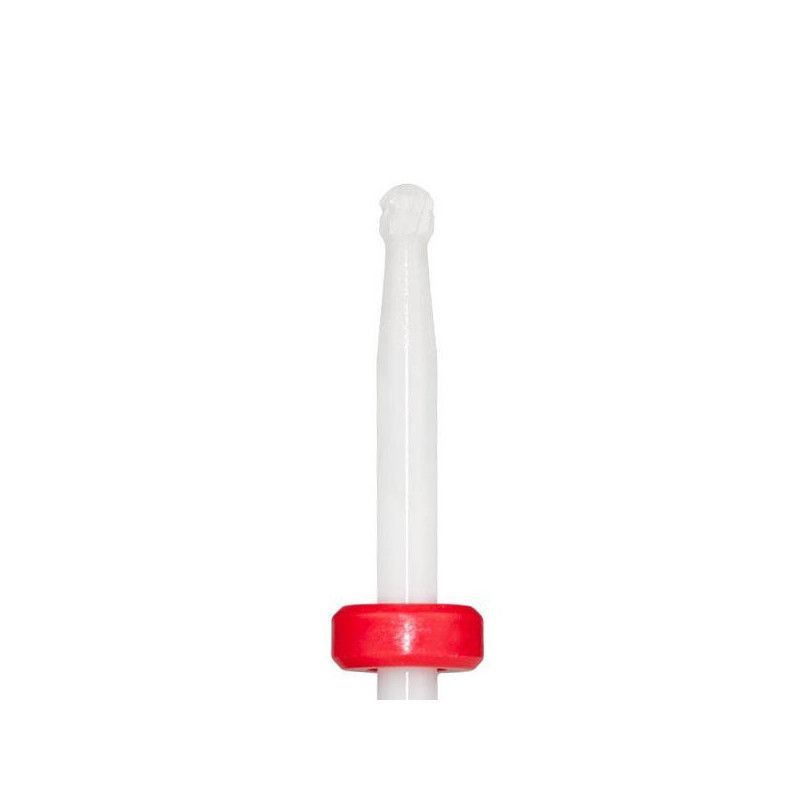 Fresa Cerámica Cutícula Roja 3/32\" Fresa Cerámica Cutícula Roja 3/32\"