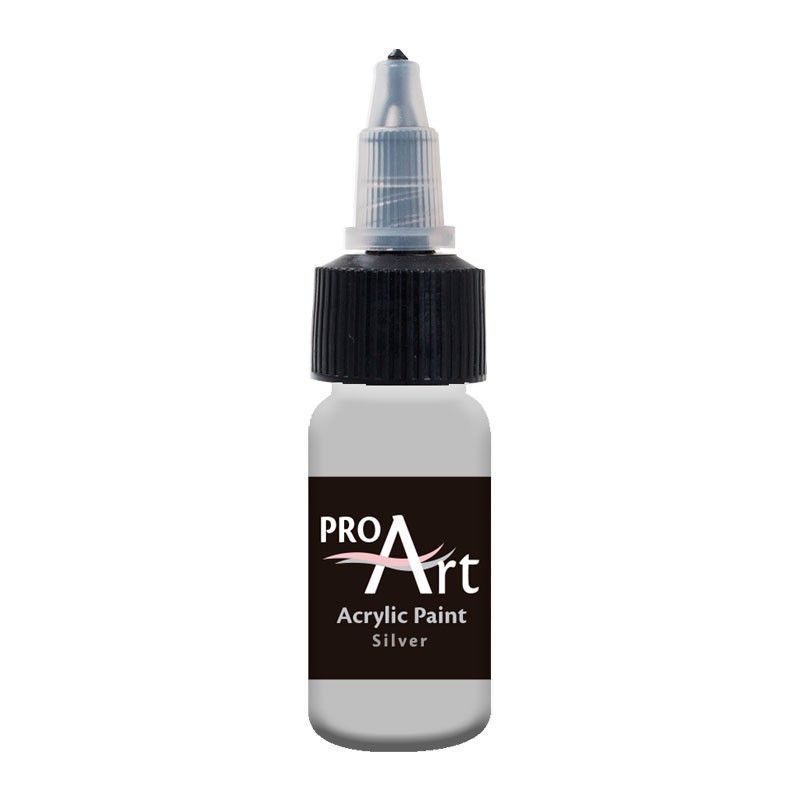 Acrylic Paint Silver PRO ART Acrylic Paint Silver PRO ART