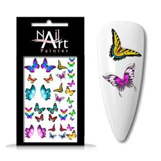 Pegatinas Al Agua Mariposas 1