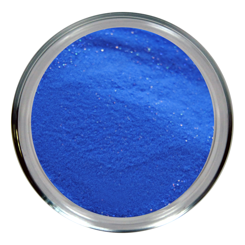 Azul Glitter Colorido