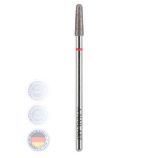 Fresa Diamante Cono Suave Roja 031