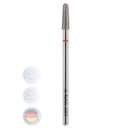 Fresa Diamante Cono Suave Roja 031