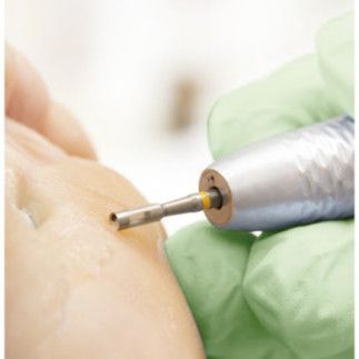 Fresa Pedicura Trepano Hueca Con Filo Dentado 023