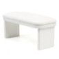 Reposamanos Amatix para Teri Acolchado Madera White