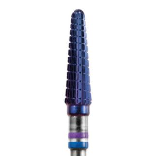 Fresa Carburo Tungsteno Estrecha Suave Medio Lila Azul Long Life 040