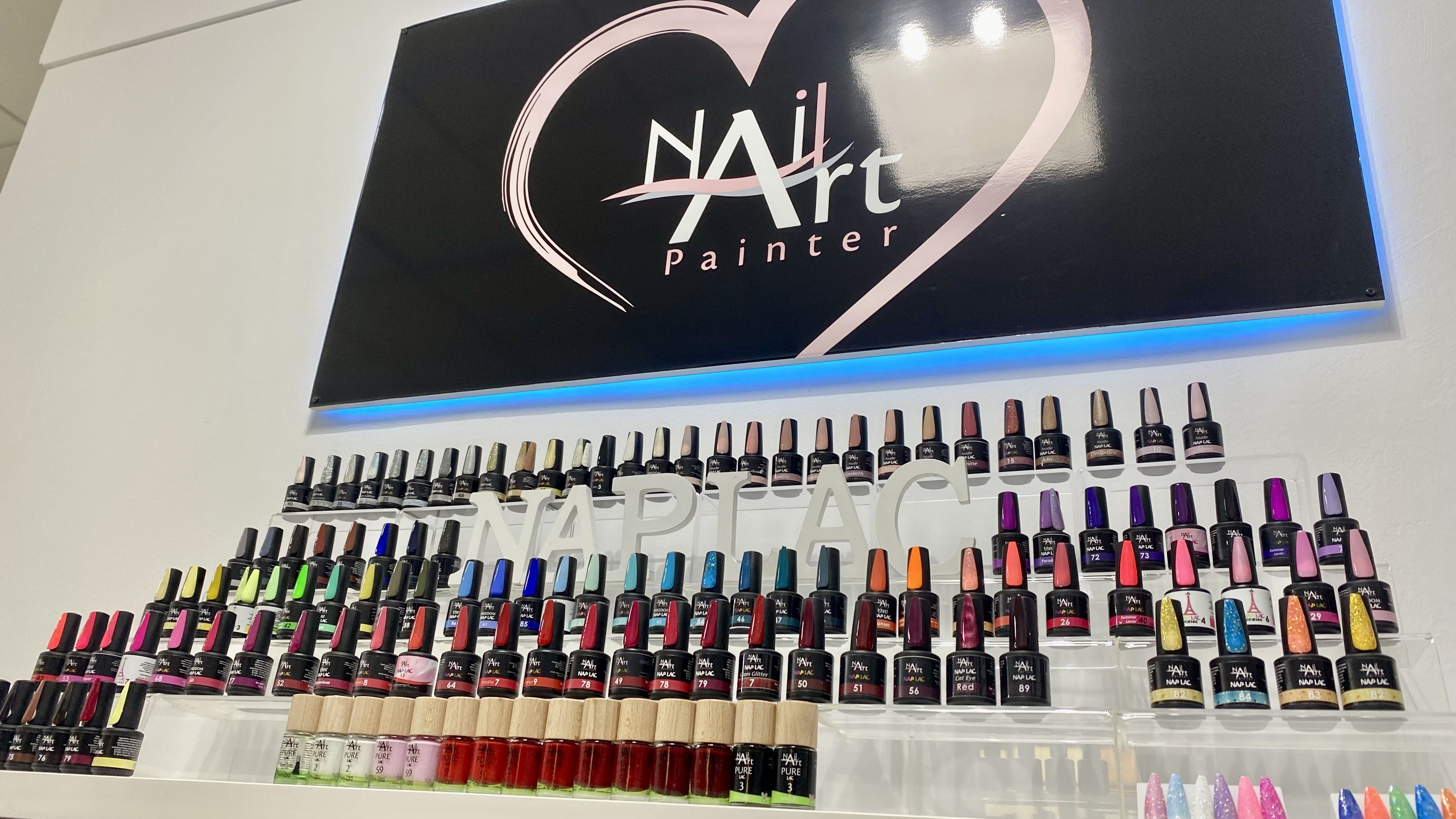 Colección de Esmaltes Semi Permentes NAP LAC